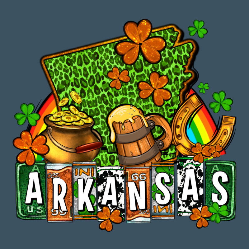 St. Patrick's Arkansas Urban Heavy Tee by OliviaCreatesArt | Teevron