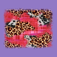 Valentine's Day Cowhide Leopard Background Urban Hoodie | Teevron