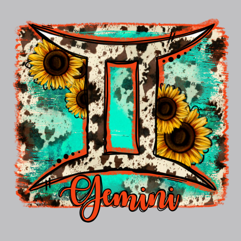 Gemini Turquoise Cowhide Long Sleeve Tee by RanaPortraitStore | Teevron