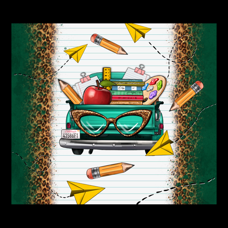 Back To School Truck Premium Tee by TumblerDesignByShophia | Teevron