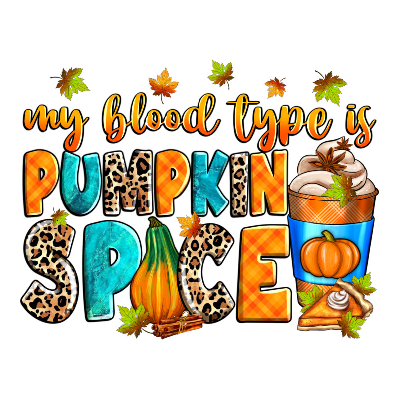 My Blood Type Is Pumpkin Spice Urban Heavy Tee by RanaPortraitStore | Teevron