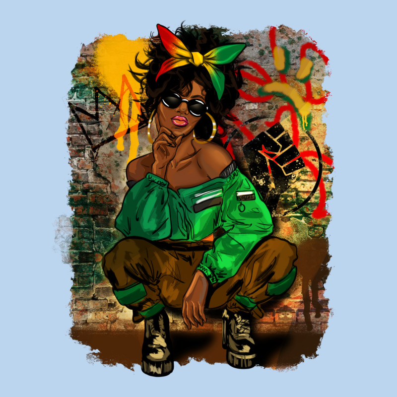 Juneteenth Black Woman Fashion Girl Classic Tee by CowGirlArtShop | Teevron