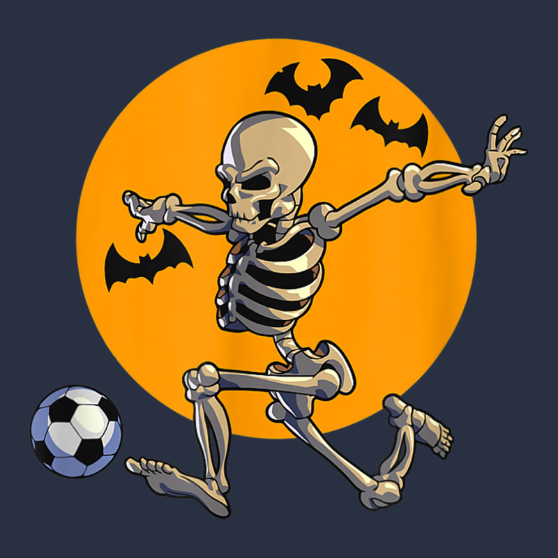 Skeleton Soccer Player Funny Halloween Blood Moon Heavyweight Sweatshirt by DesignPulse | Teevron