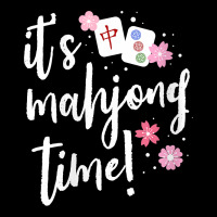 Womens Mahjong Gift For Her Mahjong Player V Neck T Shirt Heavyweight Sweatshirt | Teevron