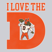 I Love The D Broncos Football Quote Heavyweight Sweatshirt | Teevron
