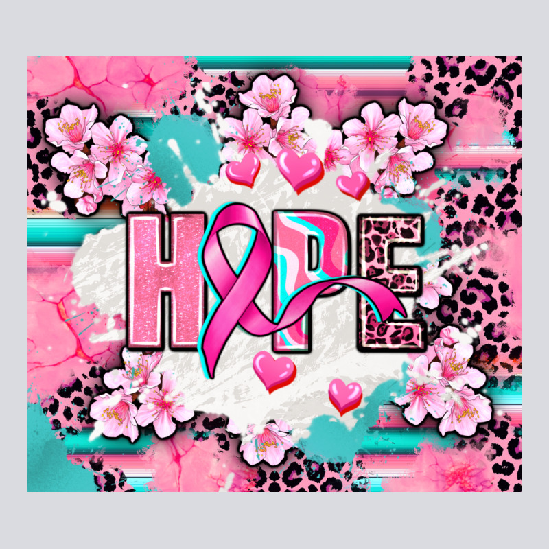 Hope Breast Cancer Zipper Hoodie by AdoDesignShop | Teevron
