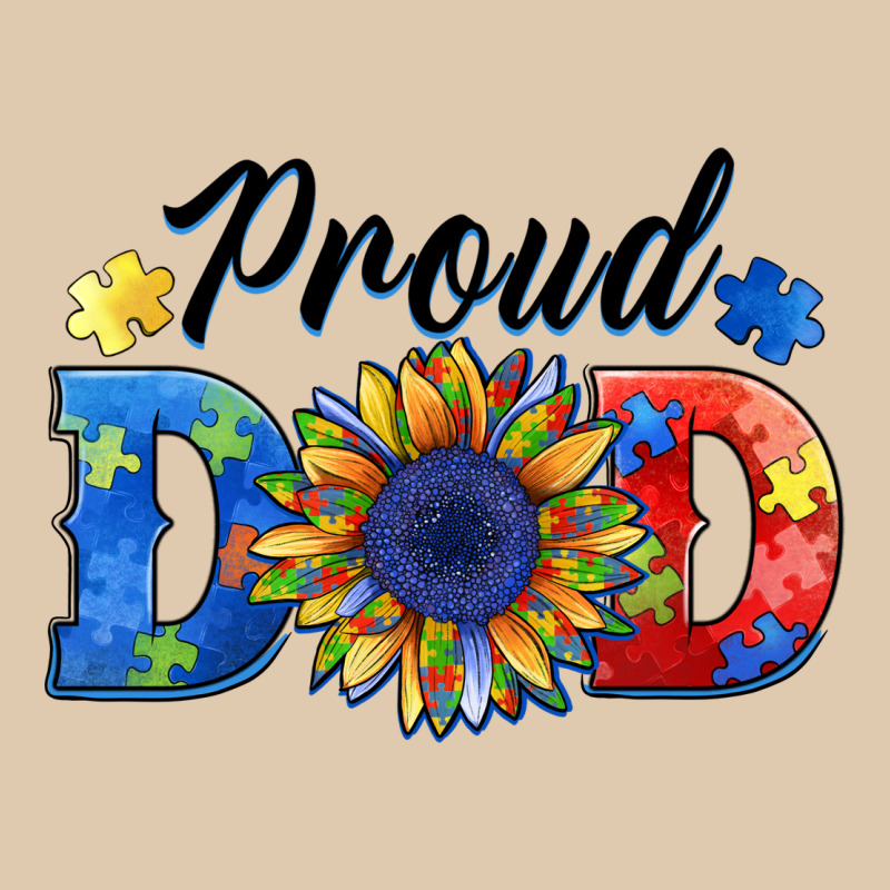 Proud Dad Autism Heavyweight Sweatshirt by BarkalooDesign | Teevron