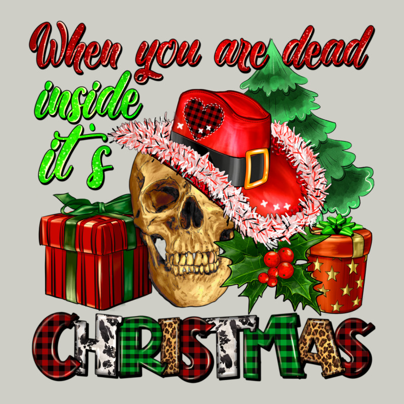 When You Are Dead Inside Its Christmas Heavyweight Hoodie by AdoDesignShop | Teevron
