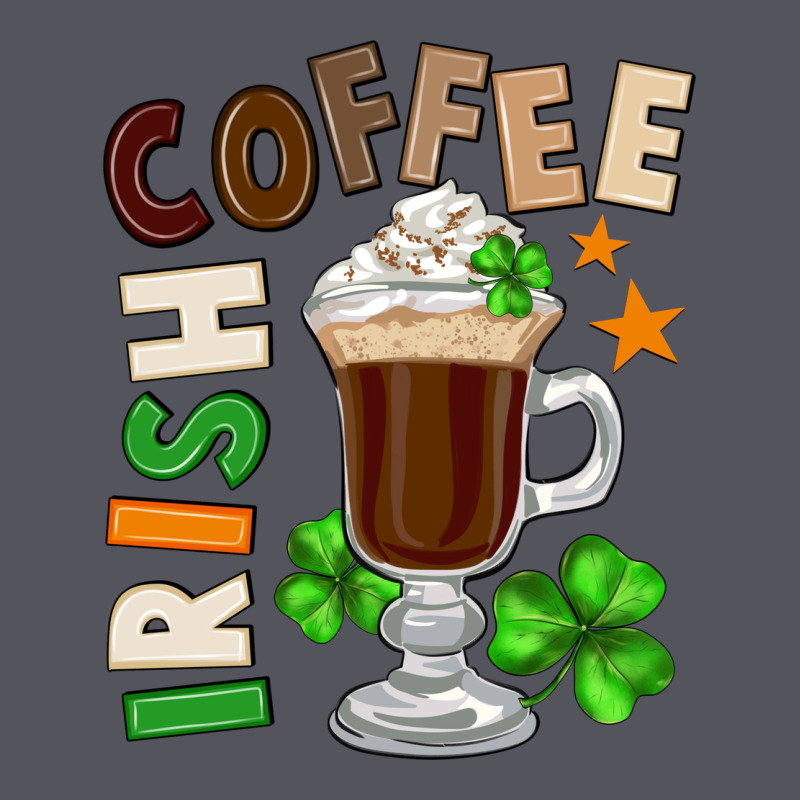 Irish Coffee St. Patrick's Day Vintage Hoodie by FaDigitalArtStudio | Teevron