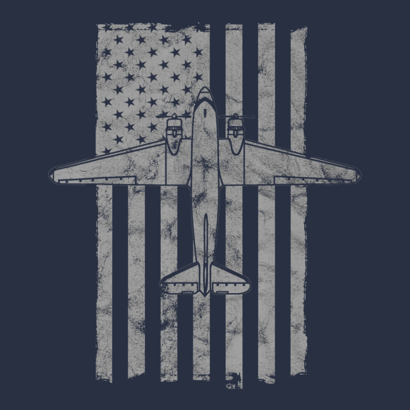 C-47 Skytrain Wwii Transport Airplane Vintage Flag Heavyweight Sweatshirt by InspiraDesign | Teevron