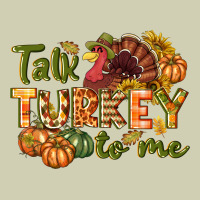Talk Turkey To Me Thanksgiving P Heavy Core Tee | Teevron