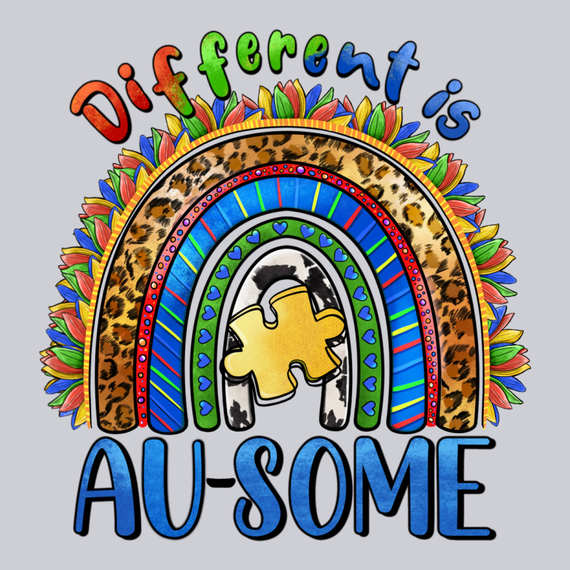 Different Is Ausome Heavyweight Sweatshirt by BarkalooDesign | Teevron