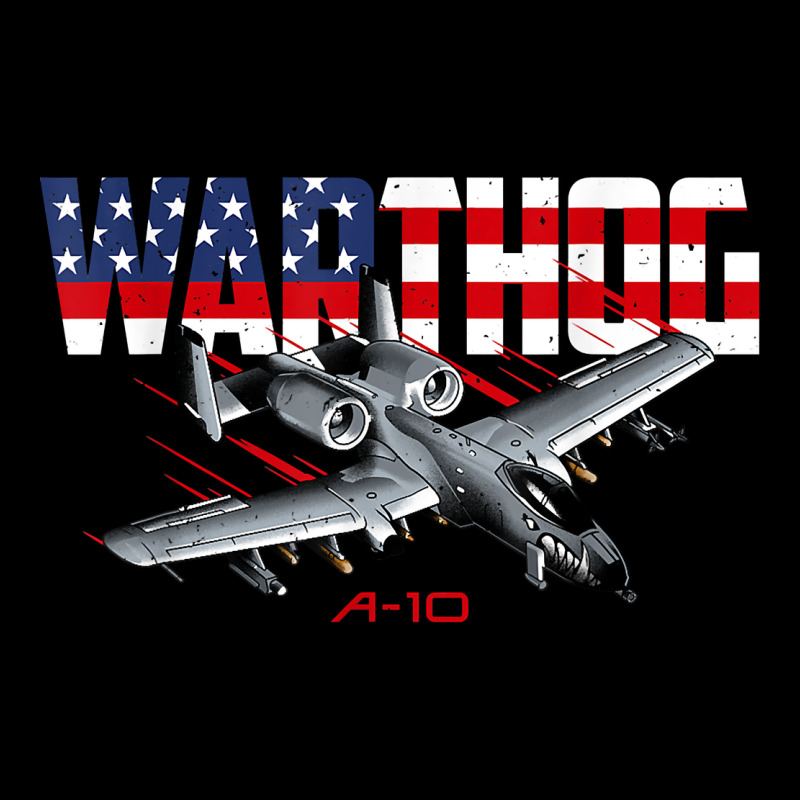 Military Airplane A-10 Warthog American Flag Heavyweight Sweatshirt by StudioElite | Teevron