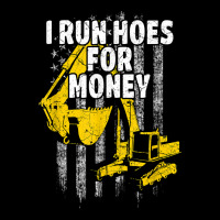 Heavy Equipment Operator I Run Hoes For Money Usa Flag T Shirt Heavyweight Sweatshirt | Teevron