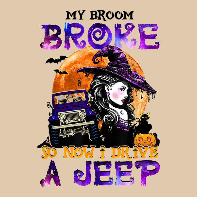 My Broom Broke So Now I Drive A J.e.e.p Witch Halloween T Shirt Heavyweight Sweatshirt by StudioElite | Teevron