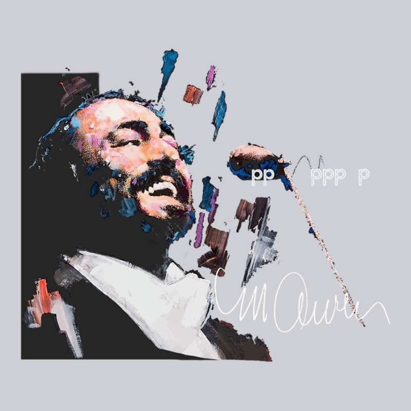 Original Portrait Of Luciano Pavarotti Heavyweight Sweatshirt by StudioElite | Teevron