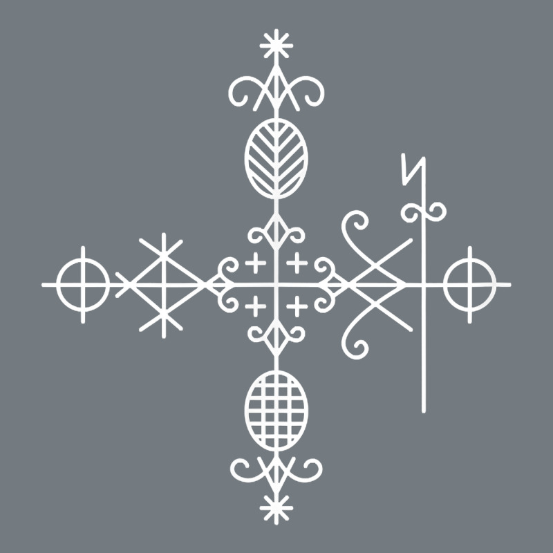 Haitian Veve  Voodoo Symbol T Shirt Heavyweight Sweatshirt by PixelFlow | Teevron