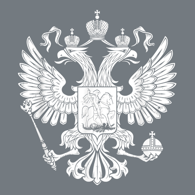 Russian Double Headed Eagle For A Russia Fan Gift T Shirt Heavyweight Sweatshirt by PixelFlow | Teevron