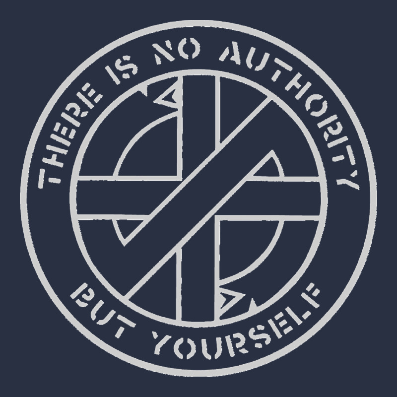 Crass   There Is No  Authority But Yourself Classic Heavyweight Sweatshirt by PixelFlow | Teevron
