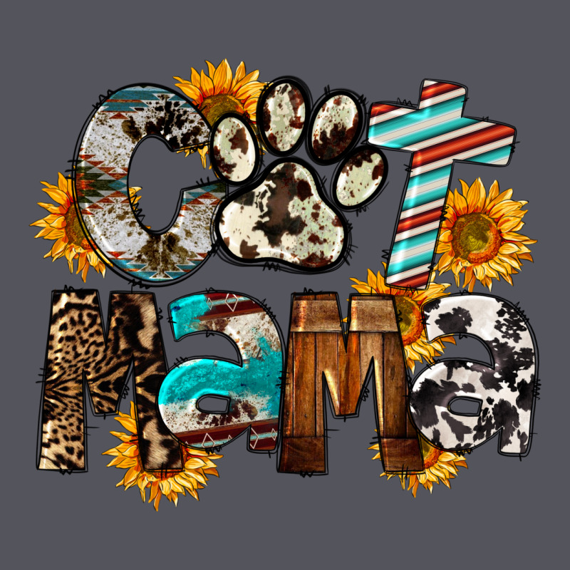 Western Cat Mama Mother's Day Vintage Hoodie by FaDigitalArtStudio | Teevron