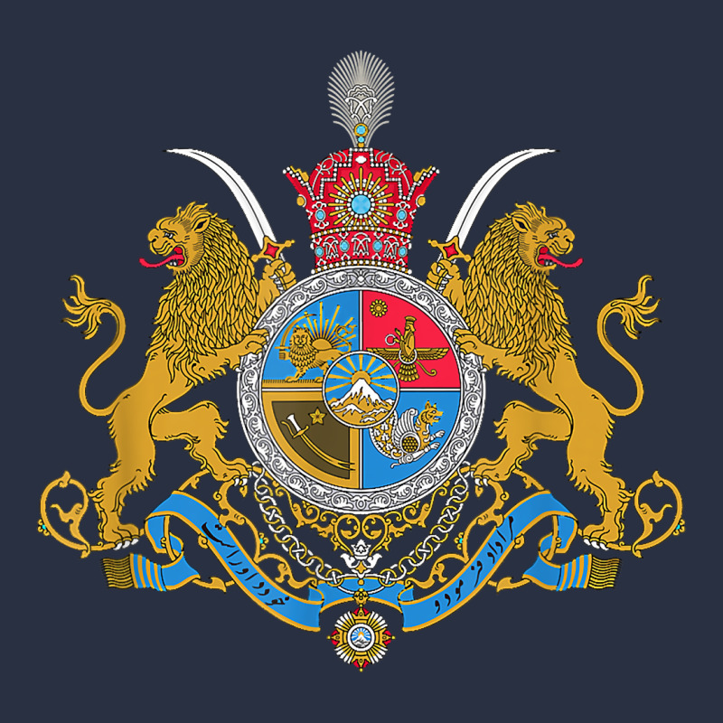 Iran Coat Of Arms Flag Souvenir Iranian Persian Heavyweight Sweatshirt by PixelFlow | Teevron