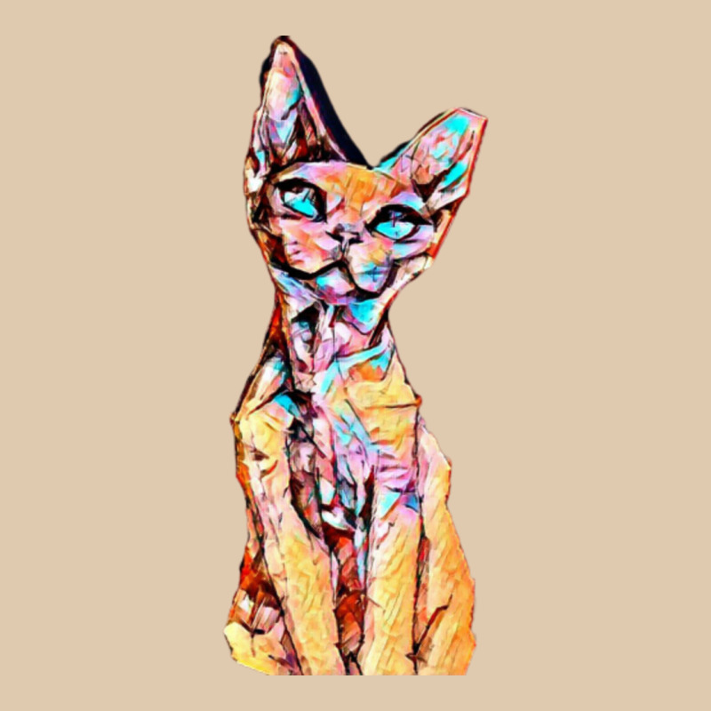 Colorful Cat Heavyweight Sweatshirt by PixelFlow | Teevron