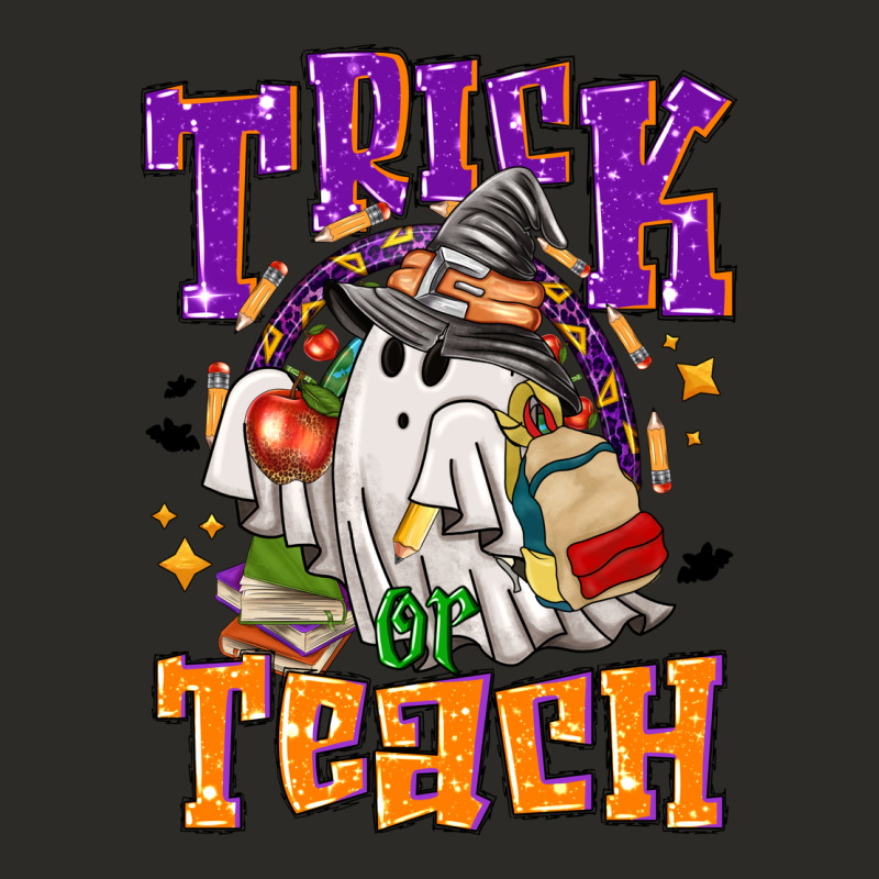 Trick Or Teach Halloween Heavy Core Tee by NancyCooperArtShop | Teevron