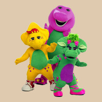 New 755 Barney And Friends Cute Heavyweight Sweatshirt | Teevron