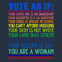 Vote As If Your Life Depends On It Human Rights Heavyweight Sweatshirt | Teevron