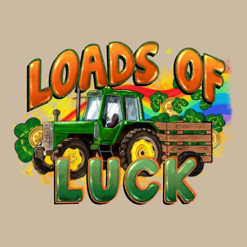Loads Of Luck With Tractor St. Patricks Day Long Sleeve Tee by FaDigitalArtStudio | Teevron