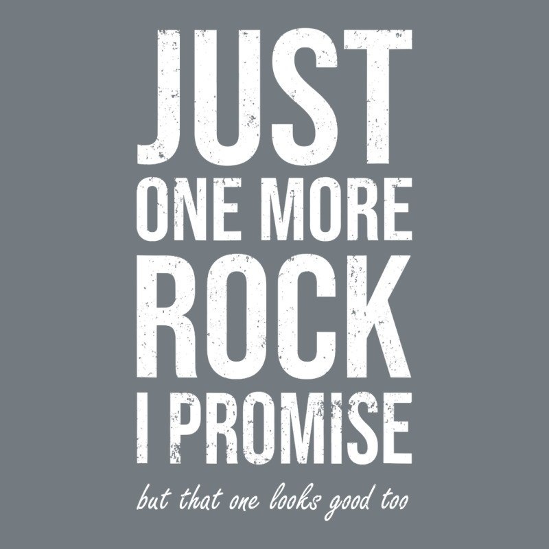 Rockhounds Gear Gift Just One More Rock Funny Rockhounding Heavyweight Sweatshirt by SnappyArt | Teevron