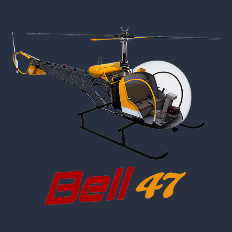 Bell 47 Helicopter Heavyweight Sweatshirt by ArtMosaic | Teevron