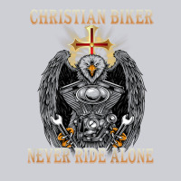 Jesus Christian Biker Never Ride Alone Heavyweight Sweatshirt | Teevron