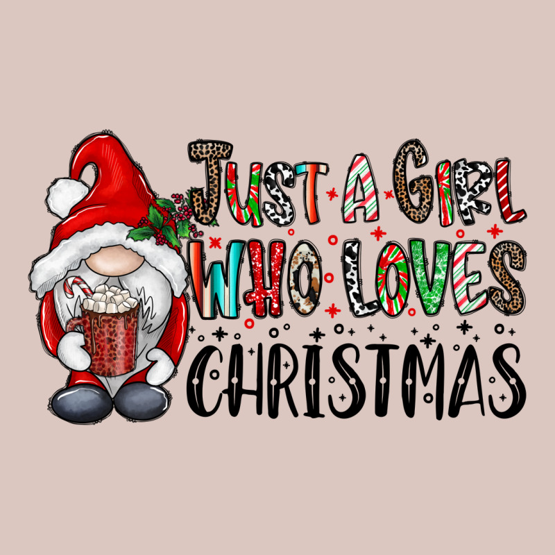 Just A Girk Who Loves Christmas Premium Hoodie by CowhideDigitalArt | Teevron