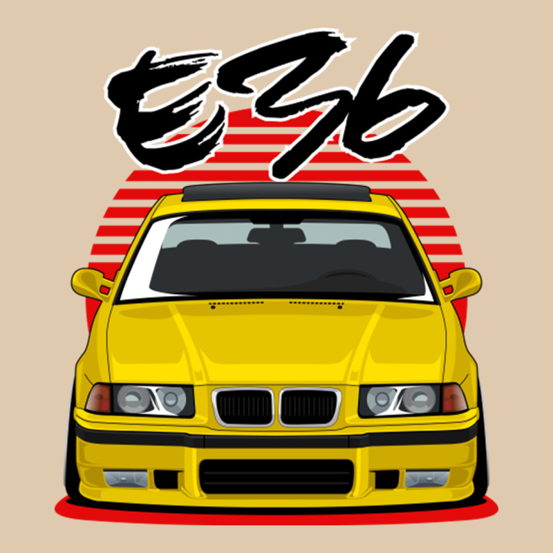 Yellow E36 Heavyweight Sweatshirt by ArtMosaic | Teevron