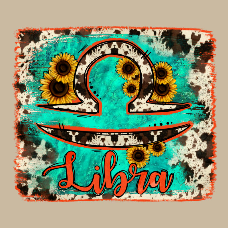Libra Turquoise Cowhide Long Sleeve Tee by RanaPortraitStore | Teevron