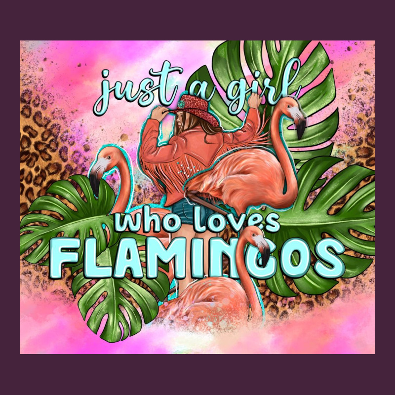 Just A Girl Who Loves Flamingo Premium Tee by TumblerDesignByShophia | Teevron