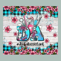 Da Dental Assistant Dentist Element With Flowers Heavyweight Hoodie | Teevron