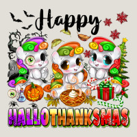 Happy Hallothanksmas Unicorns Heavy Core Tee | Teevron