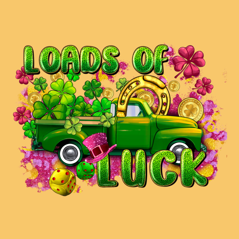 Loads Of Luck St. Patricks Day Vintage Hoodie by FaDigitalArtStudio | Teevron