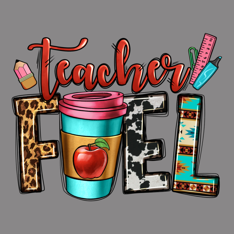 Teacher Fuel Vintage Tee by OliviaCreatesArt | Teevron
