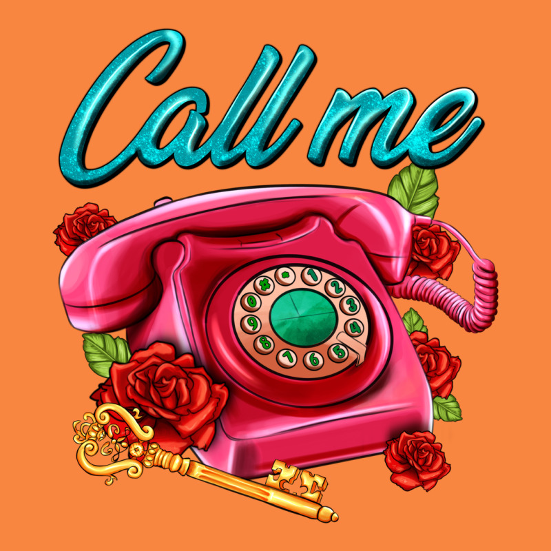 Call Me Roses And Pink Telephone Premium Sweatshirt by AdoDesignShop | Teevron