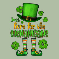 Just Here For The Shenanigans St. Patrick's Urban Heavy Tee | Teevron