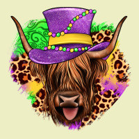 Highland Cow Mardi Gras Urban Hoodie | Teevron