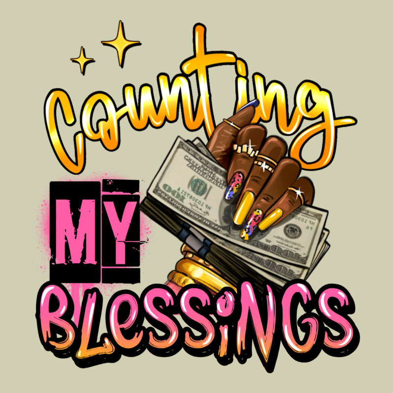 Counting My Blessings Afro Hands Heavy Core Tee by RanaPortraitStore | Teevron