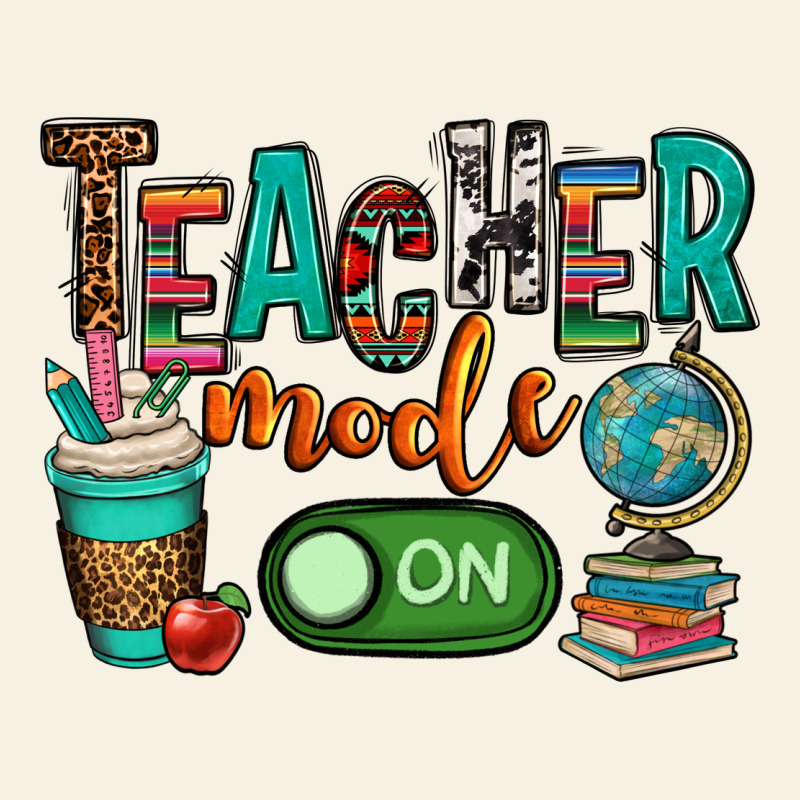 Teacher Mode On Vintage Tee by OliviaCreatesArt | Teevron