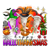 happy hallothanksmas goats | Teevron