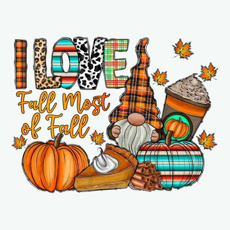 I Love Fall Most Of Fall Premium Hoodie by CowhideDigitalArt | Teevron