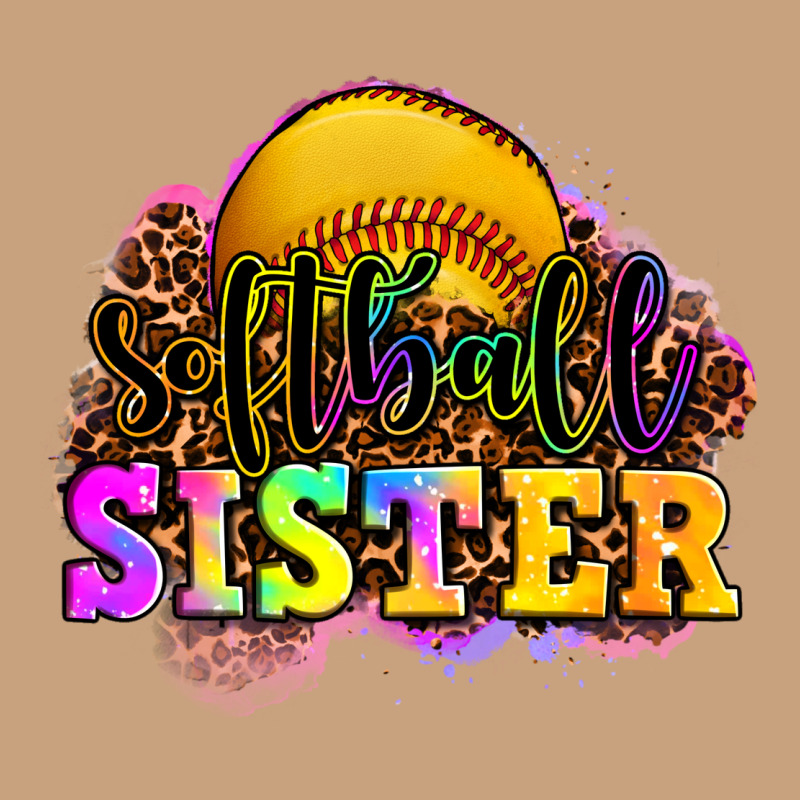 Softball Sister Vintage Tee by OliviaCreatesArt | Teevron