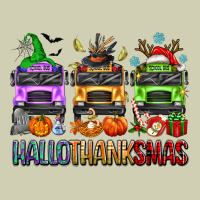 Hallothanksmas School Bus Heavy Core Tee | Teevron